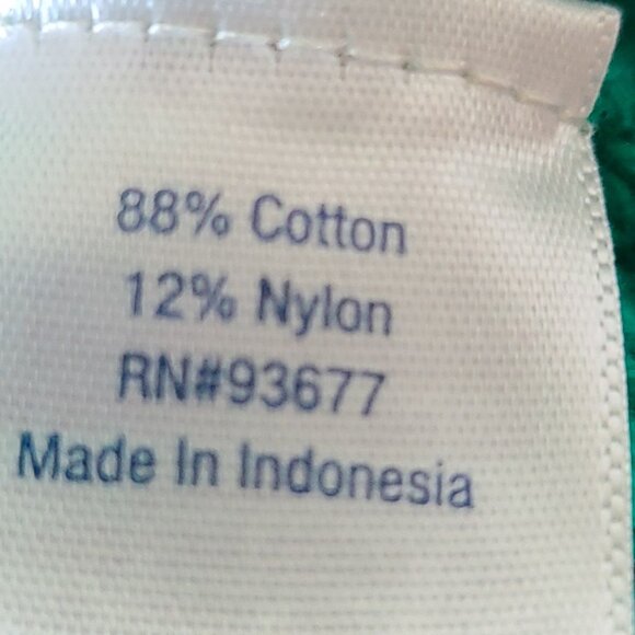 ST. JOHN'S BAY KELLEY GREEN SOFT  V-NECK COMFY CABLE KNIT SWEATER PXXL - Picture 5 of 6